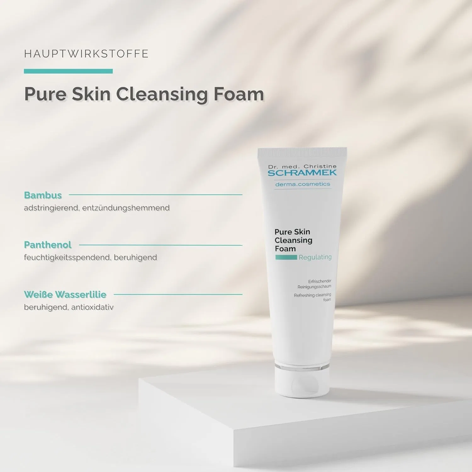 Пенка для умывания Schrammek — Очищающая пенка «Pure Skin Cleansing Foam» от, 100 мл — фото 3
