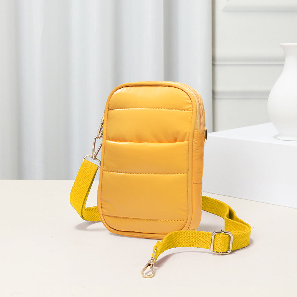 

Пуховик прямоугольная сумка через плечо FASHNZFAB, Mustard