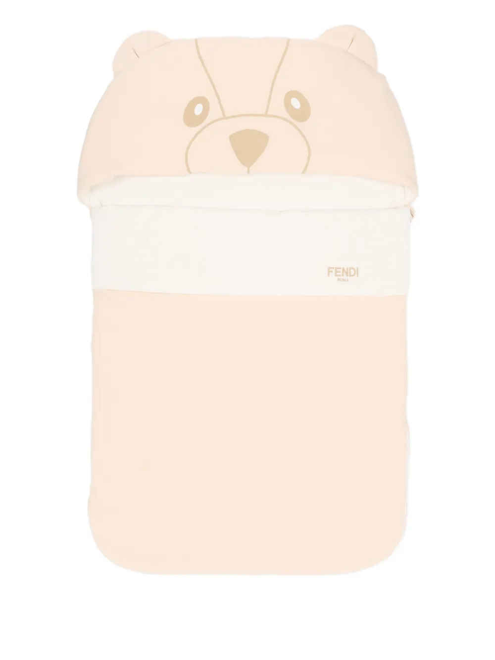 Конверт с логотипом Fendi Kids, нейтральный
