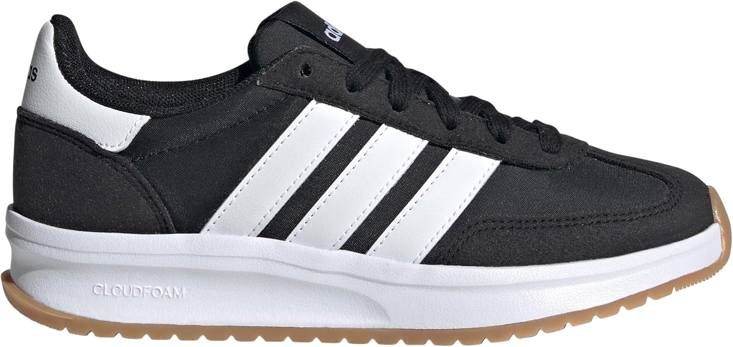 Детские кроссовки Adidas Run 70s 2.0 (унисекс), белый/черный — фото 2