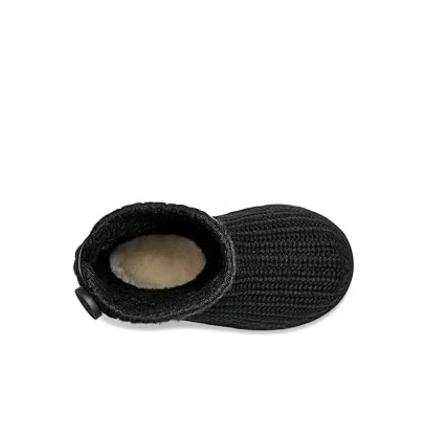 UGG Classic Cardi 1143702T-001 Черные вязаные сапоги средней высоты JZZ1230 — фото 2