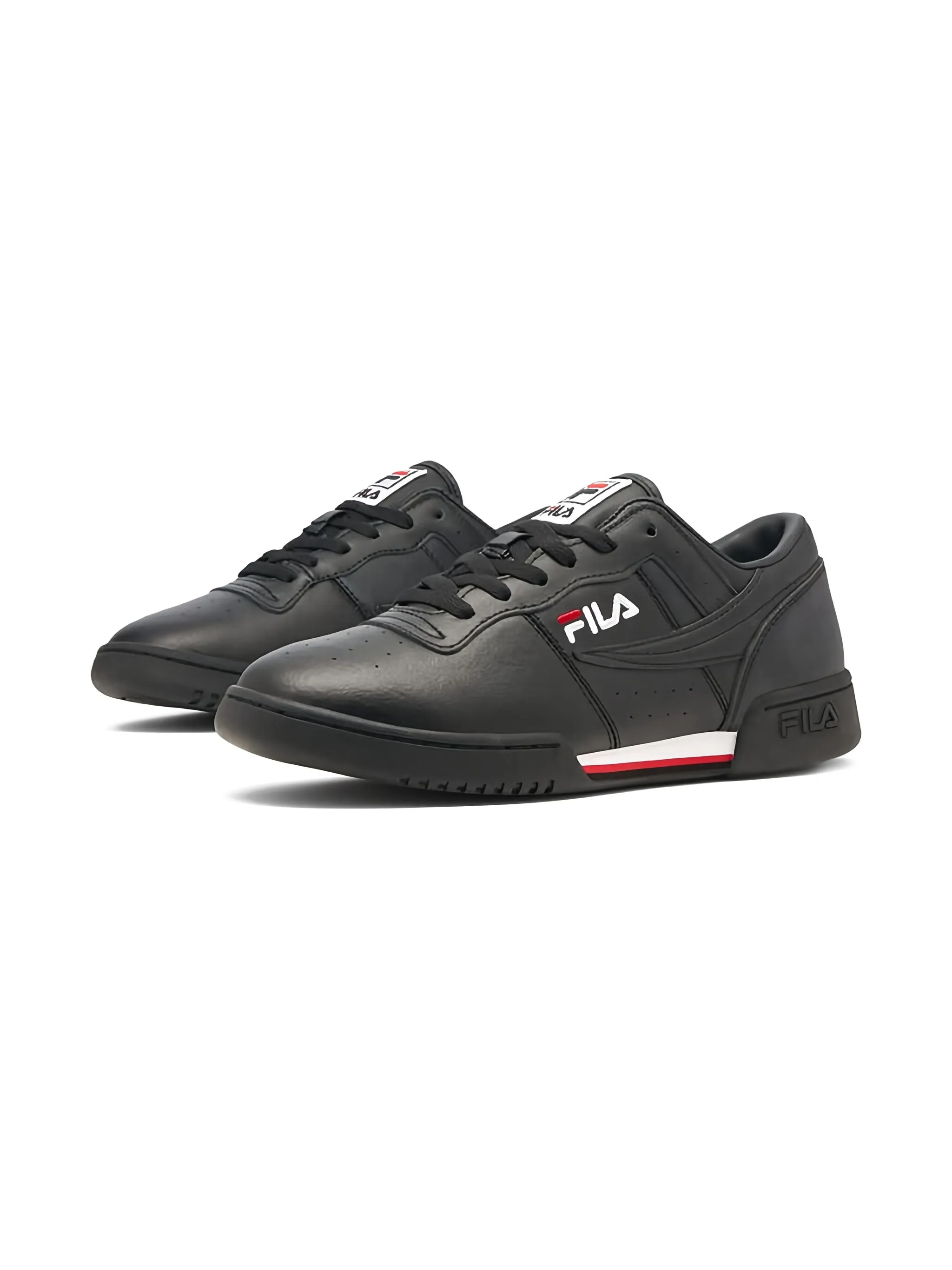 Кроссовки Original Fitness Black/White/Fiery Fila Kids, черный — фото 2