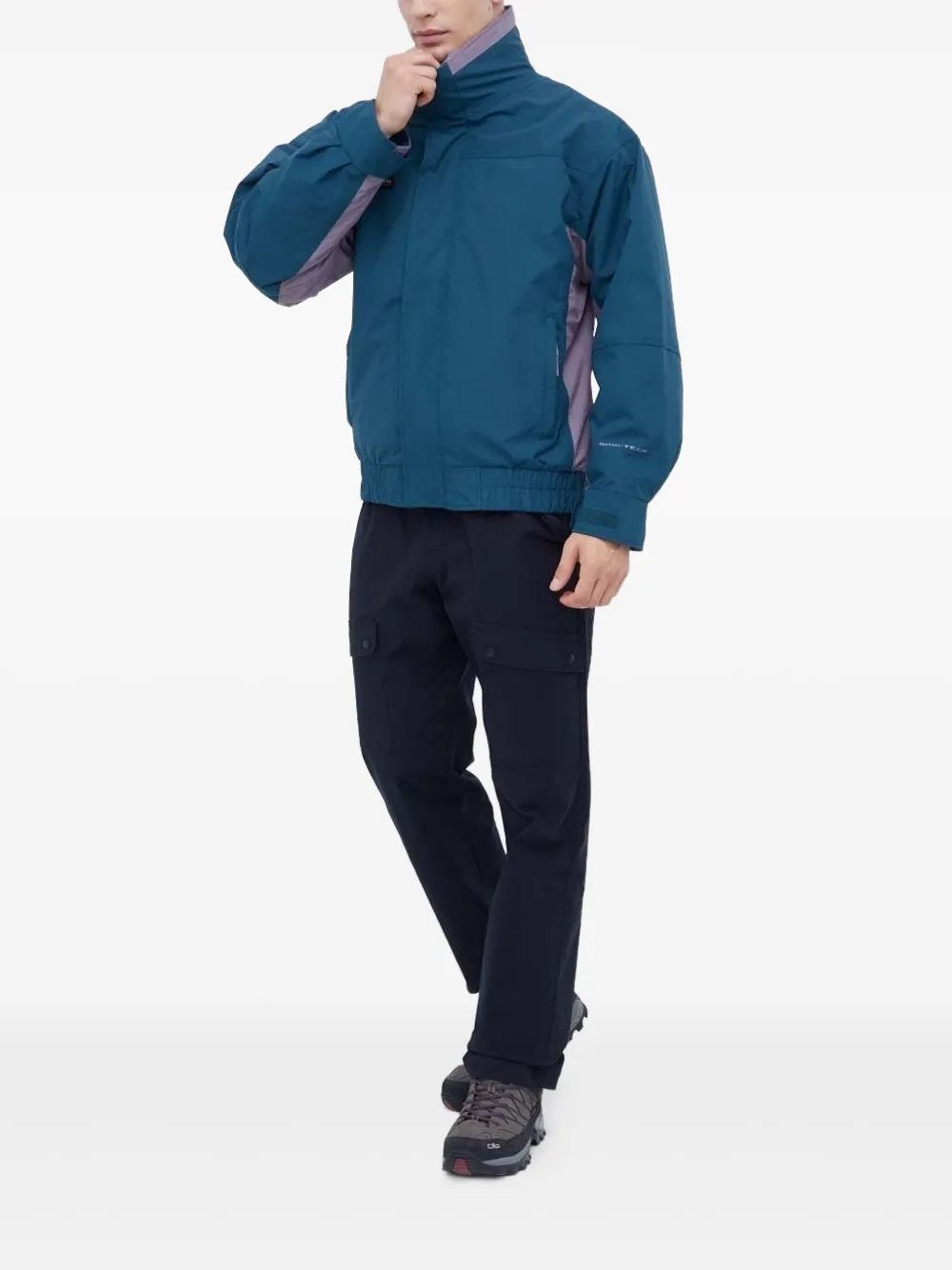 

Куртка в стиле колор-блок на молнии Columbia, синий