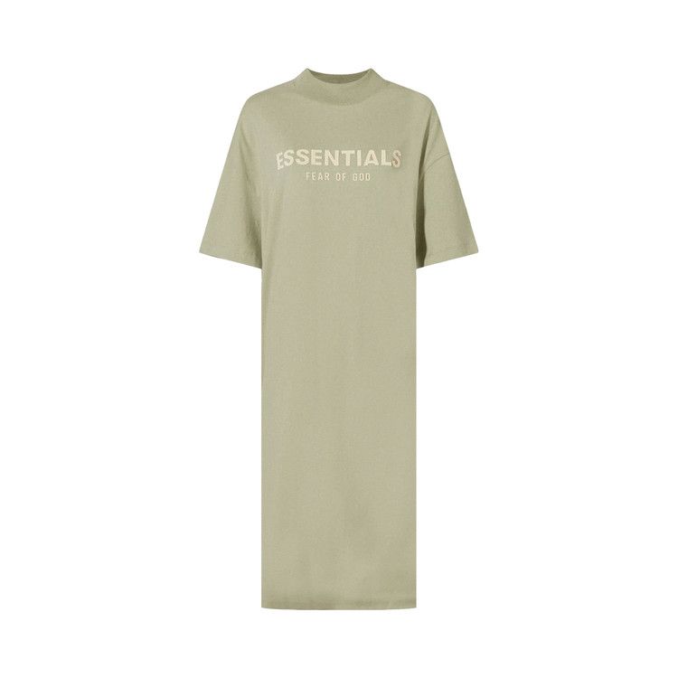 

Футболка Fear of God Essentials T-Shirt Dress, Seafoam