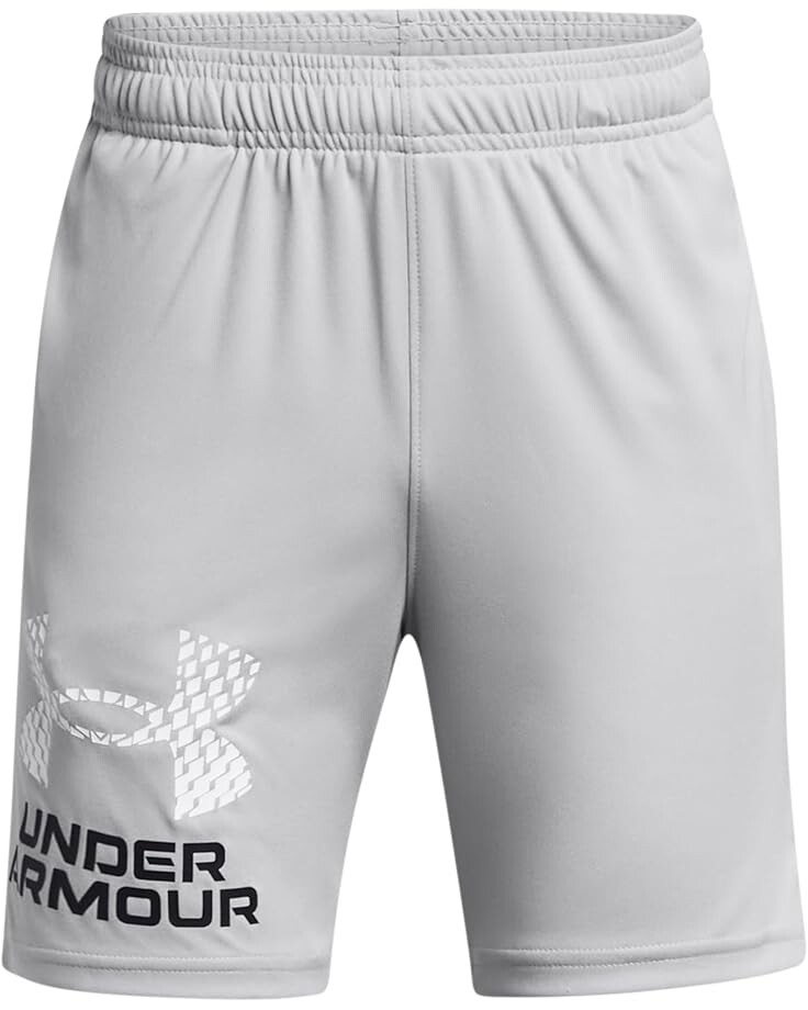 

Шорты Under Armour Kids Tech Logo Shorts, цвет Mod Gray/White