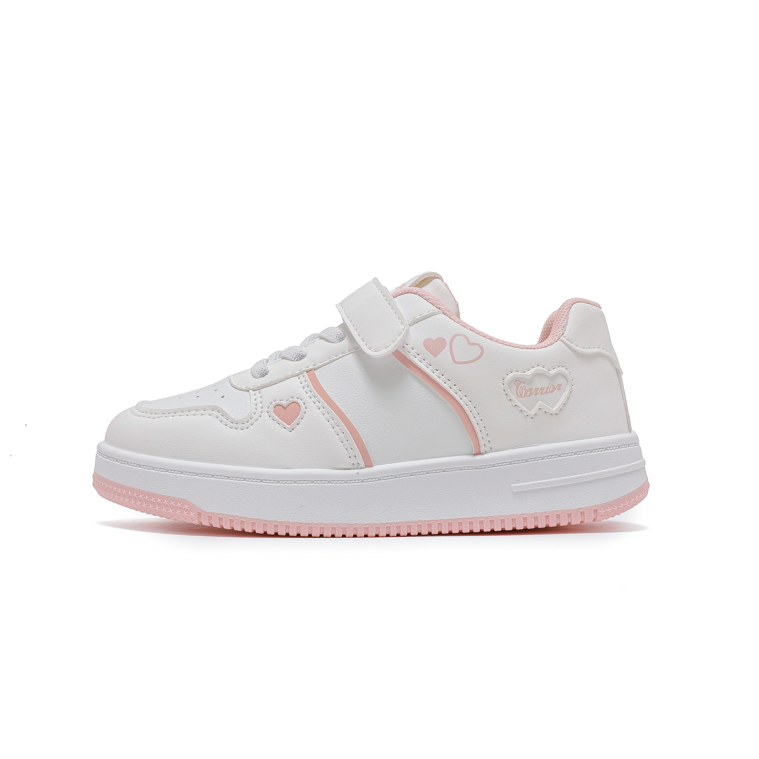 

Warrior Low-Top Скейтборд обувь Детская, Белый/Розовый