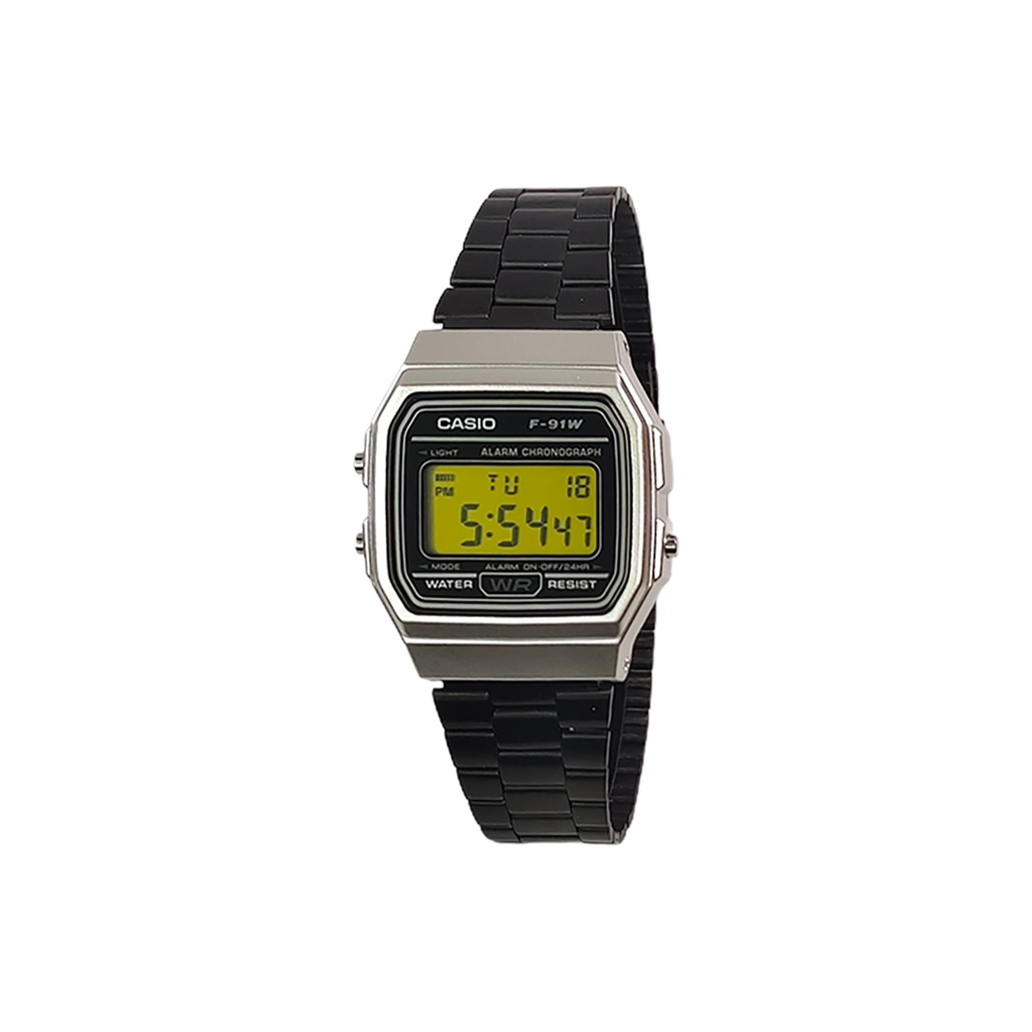 

CASIO Часы Retrofit Series Quartz Movement Stainless Steel Strap Watch Men's Watch Black Dial