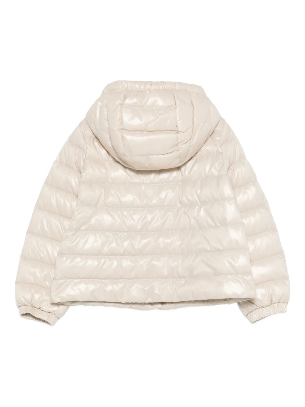 Куртка с капюшоном и карманами Moncler Enfant, нейтральный — фото 2