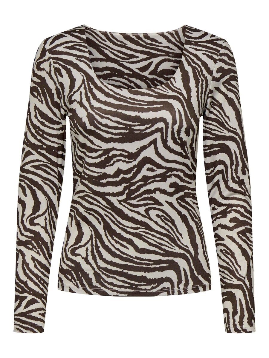 

Лонгслив ONLY ONLLone, Dark brown