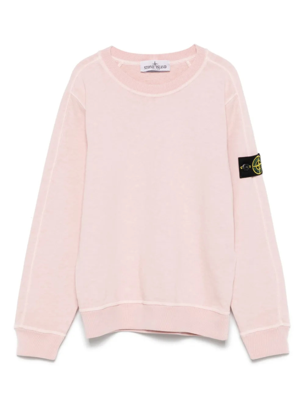 

Толстовка с изображением компаса от Stone Island Junior, розовый