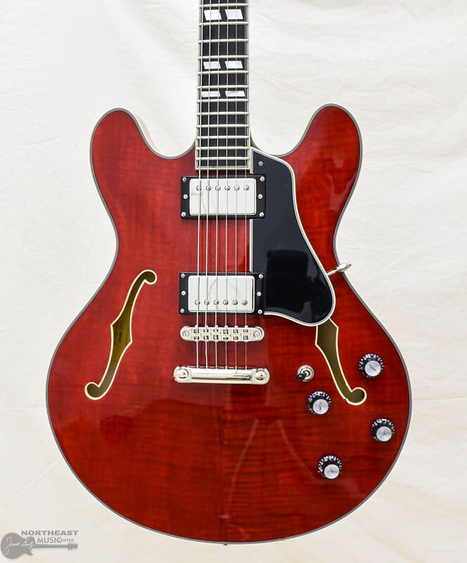 

Электрогитара Eastman T486 Semi Hollow Thinline - Red