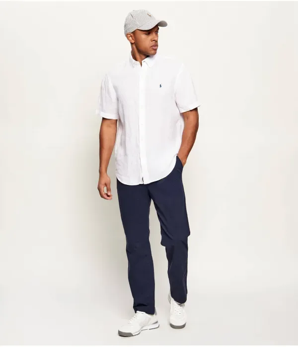 Брюки classic fit Polo Ralph Lauren, темно-синий — фото 2