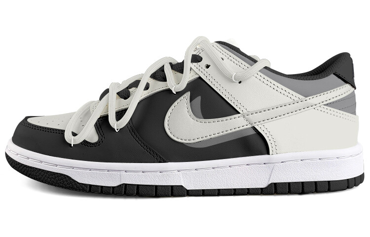 

Кроссовки Nike Dunk Skateboarding Shoes Men Low-top Gray, черный