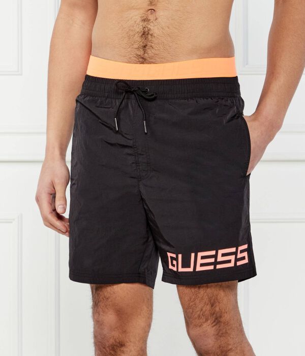 

Шорты для плавания Regular fit Guess Underwear, черный