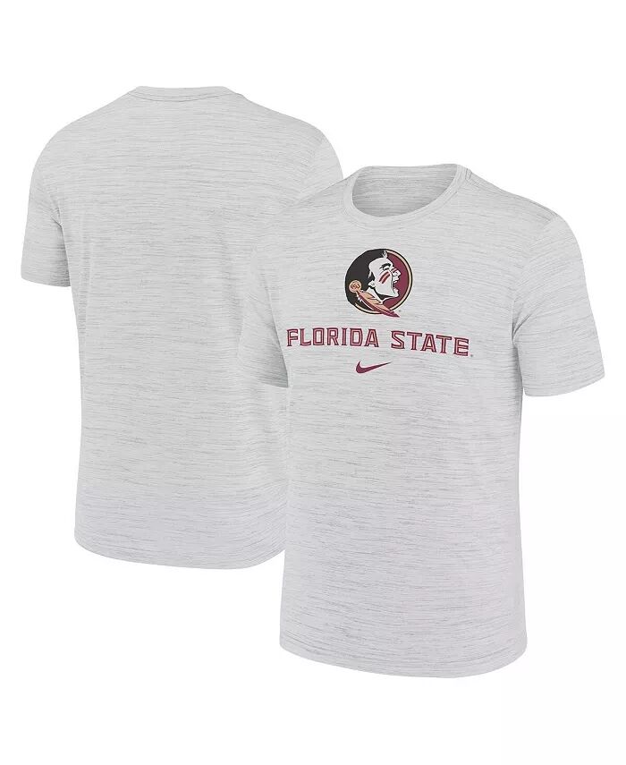

Мужская белая футболка Florida State Seminoles Primetime Velocity Nike