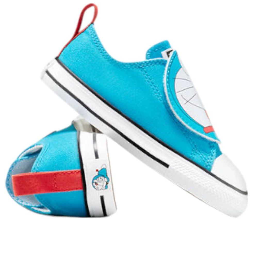 (TD) Converse Chuck Taylor All Star EasyOn Ox 'Doraemon Hawaiian Ocean' — фото 4