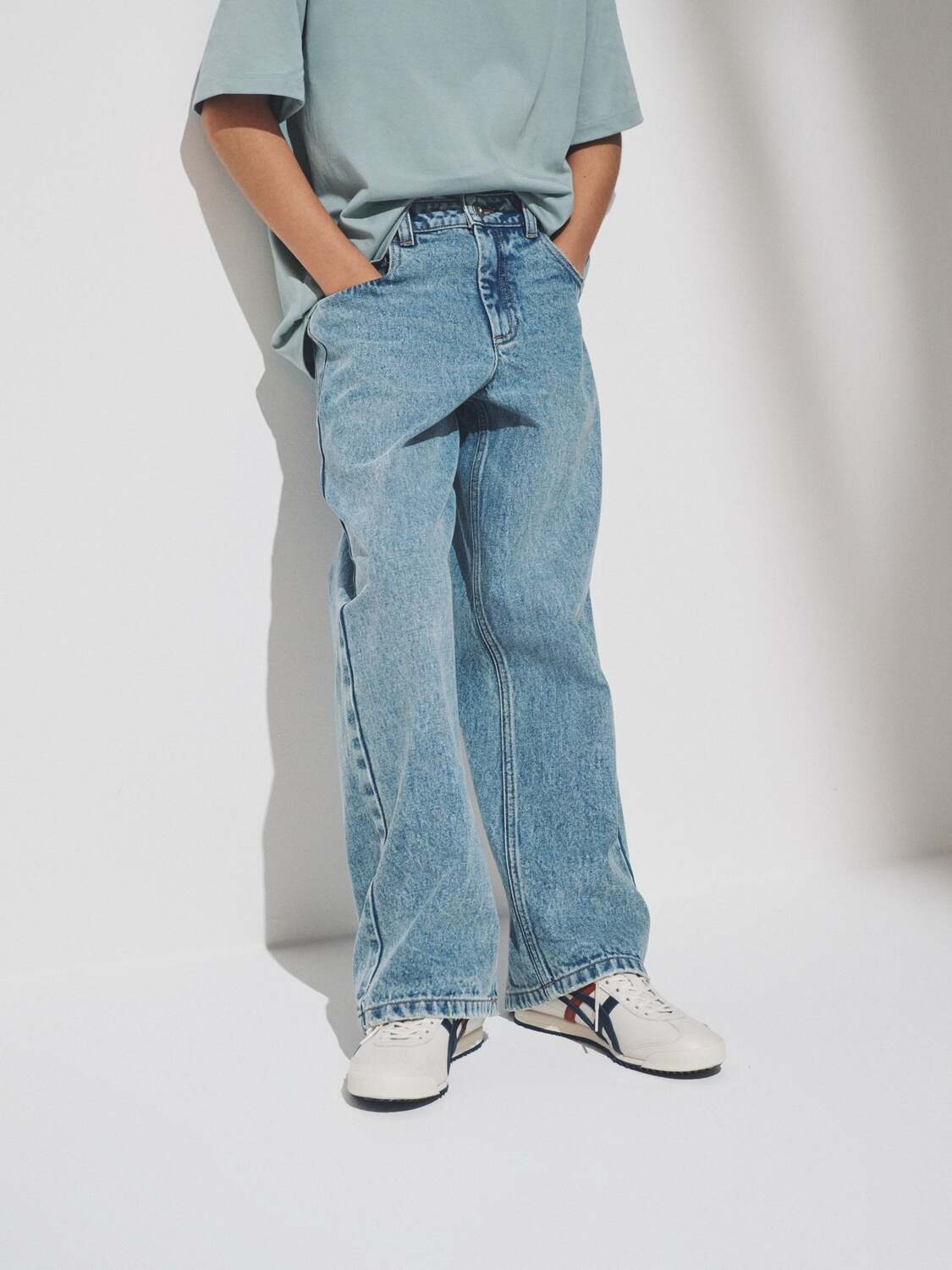 The Set Джинсы Regular в цвете Navy, Blue Denim — фото 4