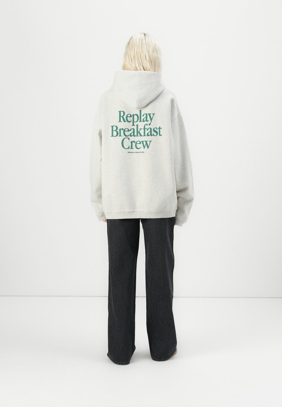 

Худи Replay Hoodie, Light Grey/Mottled Light Grey