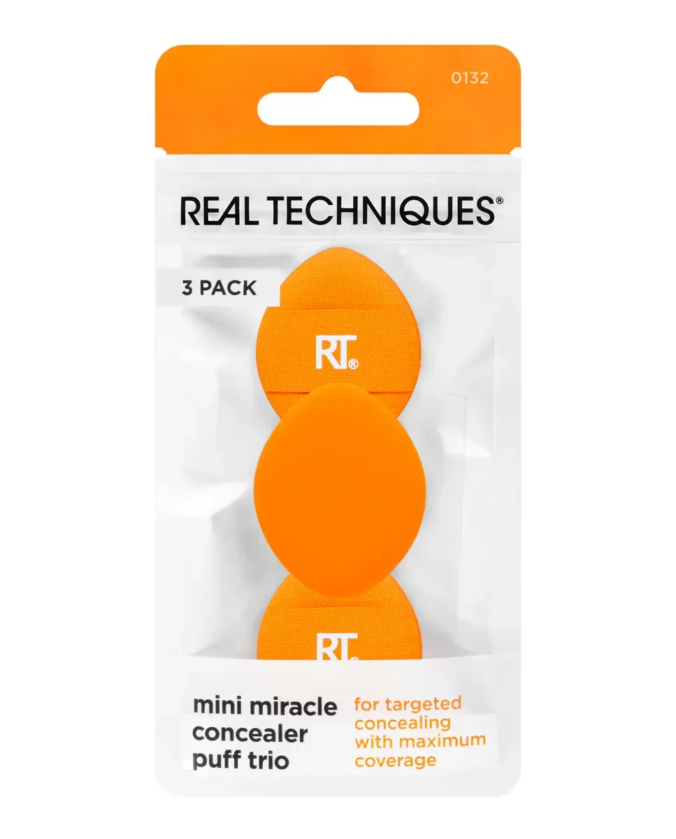 Подарочный набор мини-спонжей Miracle Concealer Puff от Real Techniques — фото 2