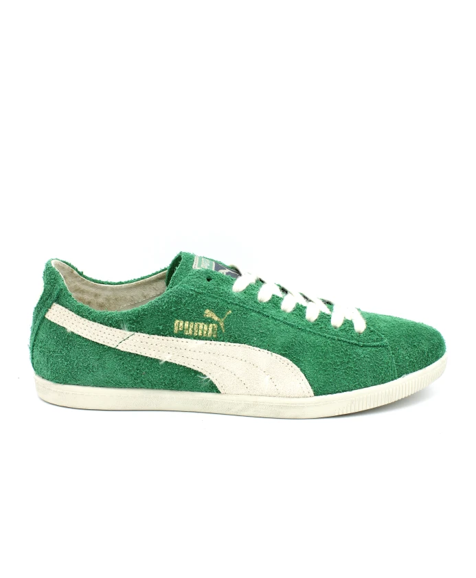 

Замшевые кроссовки на шнуровке с резиновой подошвой Puma, зеленый