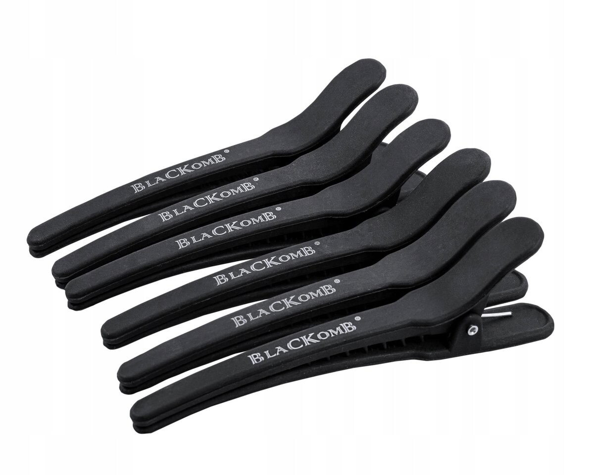 

Заколки для волос Blackomb Black Carbon 6 шт., 11 см Poniks