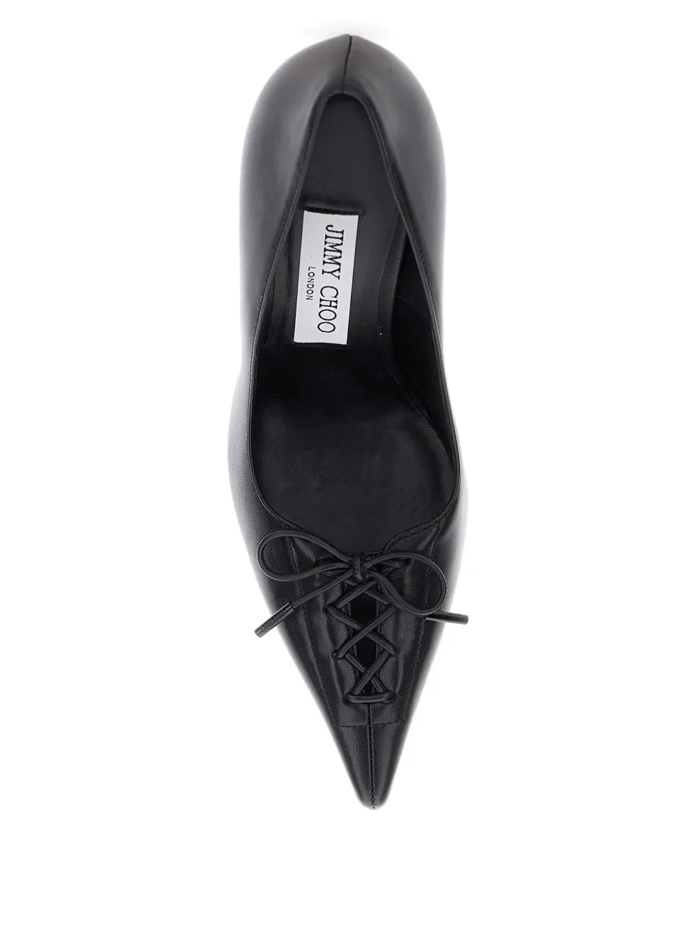 Туфли Scarlet 95 на шнуровке JIMMY CHOO, черный — фото 3