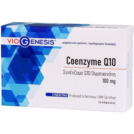 

Коэнзим Q10 100 мг 30 капсул Viogenesis