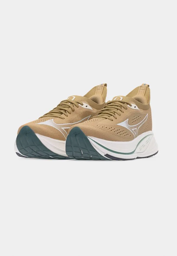 Кроссовки для бега по шоссе neo zen 2 Mizuno, Pale Khaki/Snow White/Granite Green — фото 3