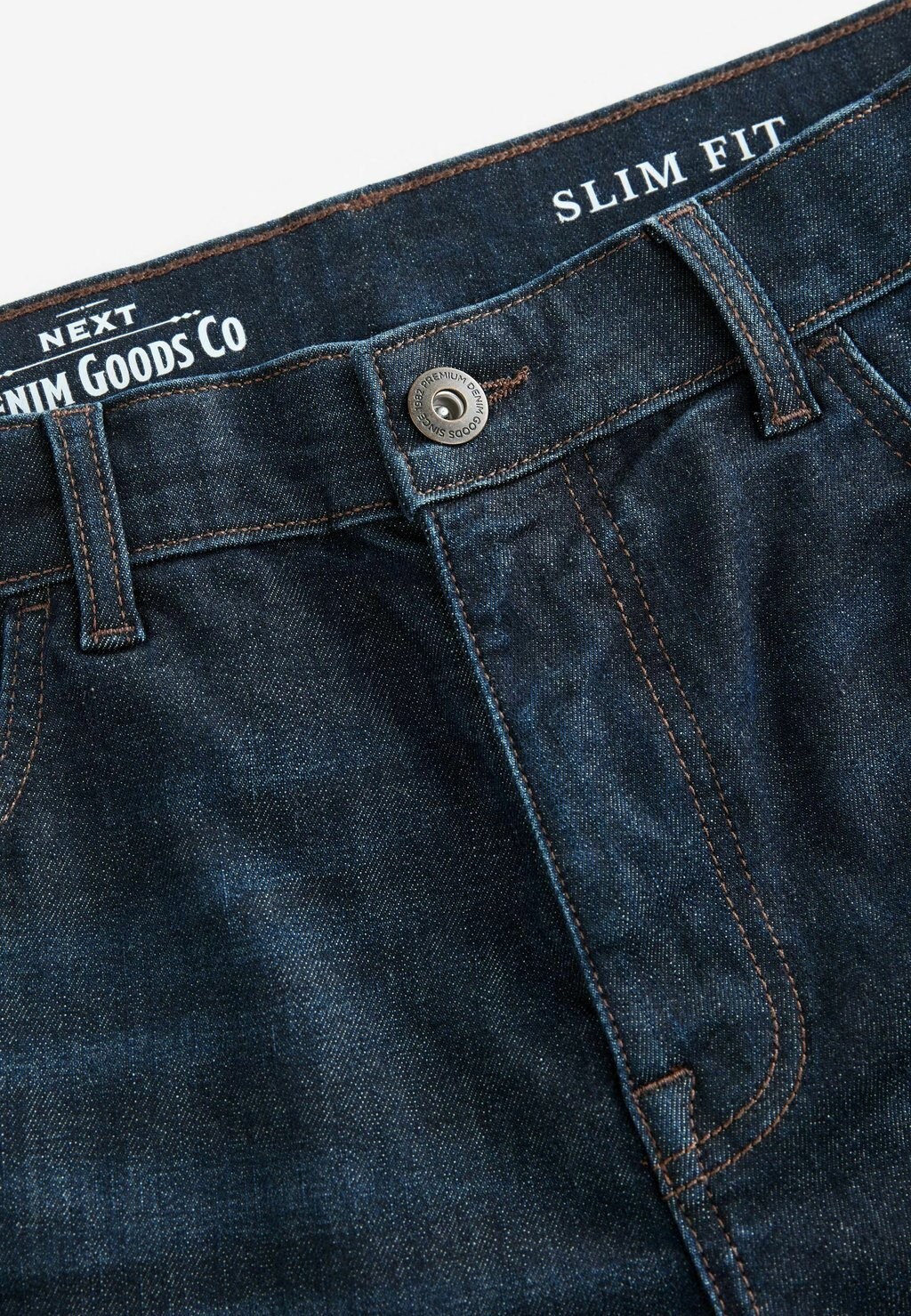 

Джинсы прямого кроя VINTAGE STRETCH AUTHENTIC Next, синий