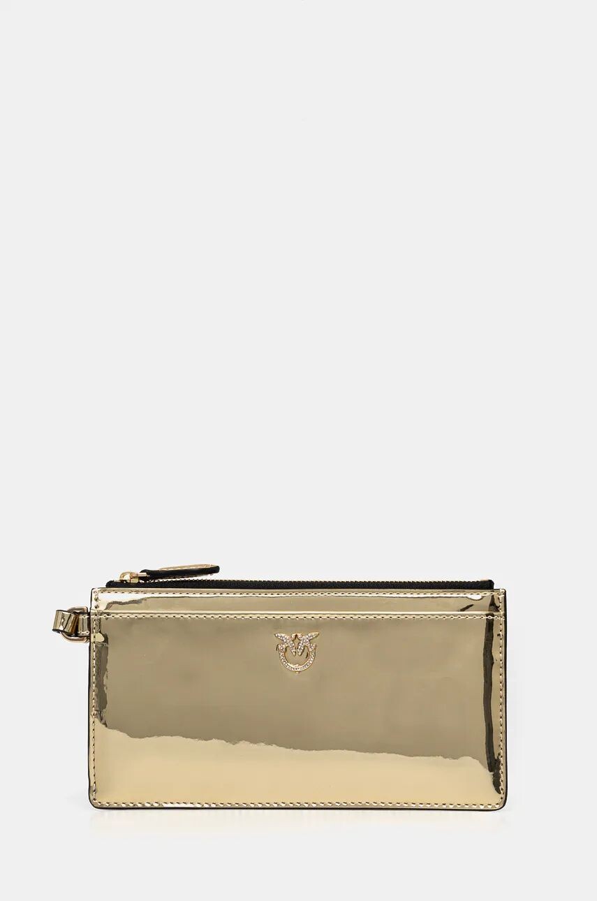 

Кожаный кошелек Pinko, золотой