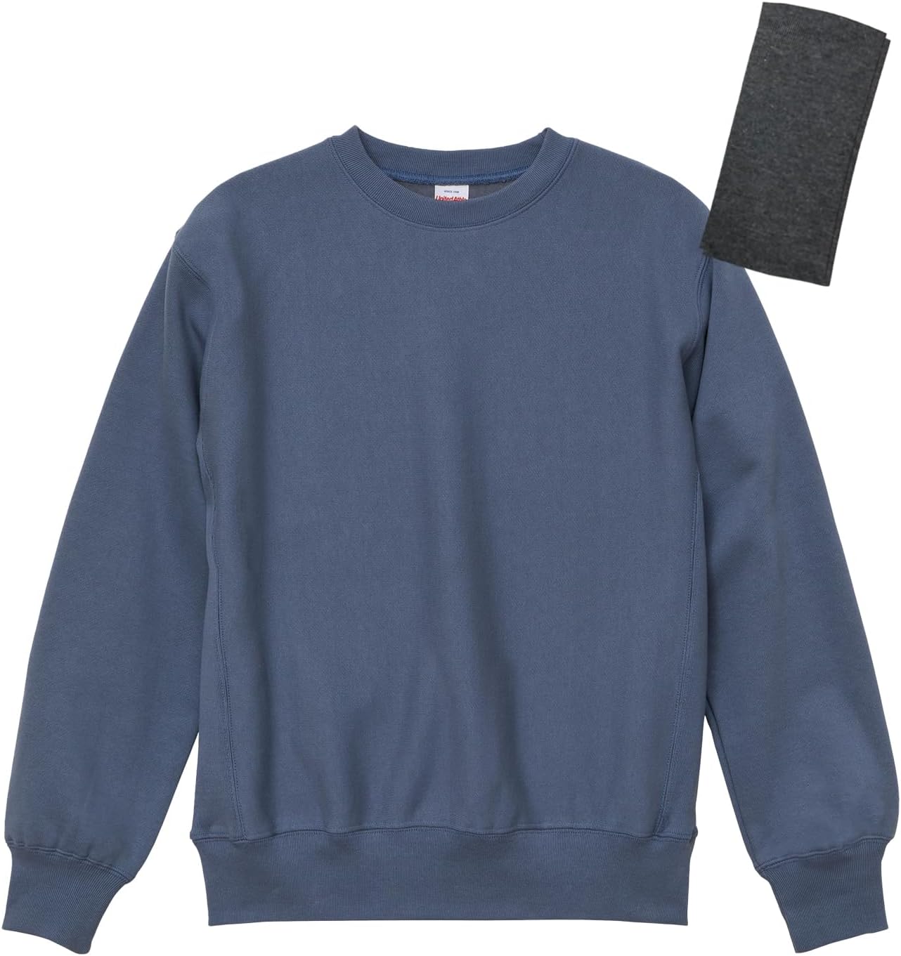 

Толстовка United Athles с круглым вырезом, 340 г, унисекс, для взрослых, синий