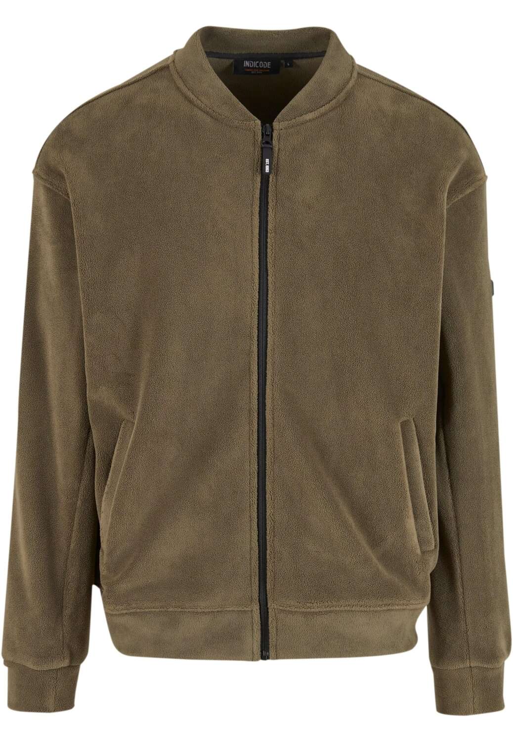 

INDICODE JEANS Куртка межсезонная 'Quote' в цвете Olive