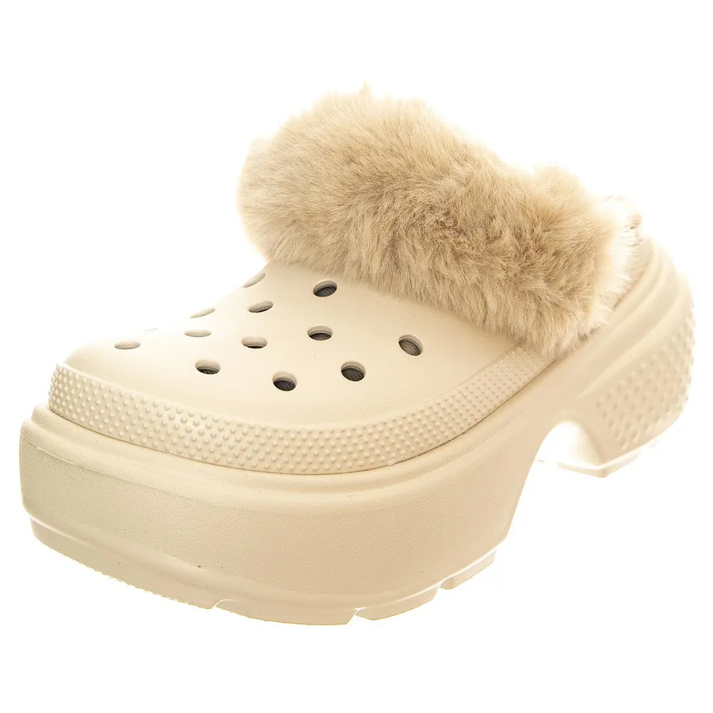 Сабо Crocs Stomp Lined, бежевый