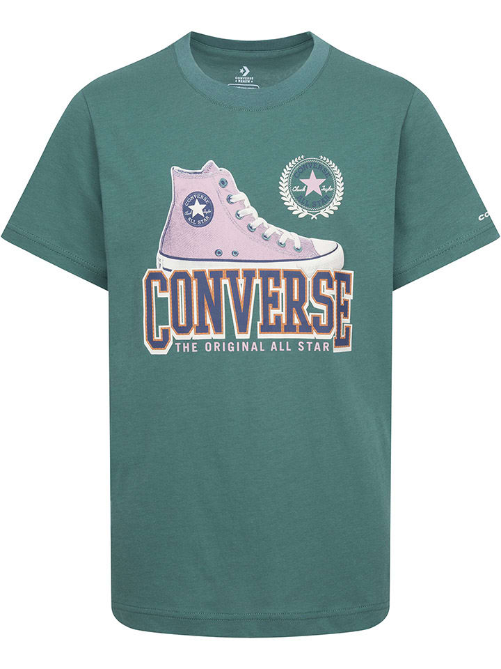 

Футболка Converse, темно-зеленый