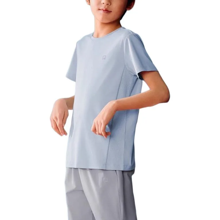 FILA KIDS Футболка dusty ice blue детская — фото 4