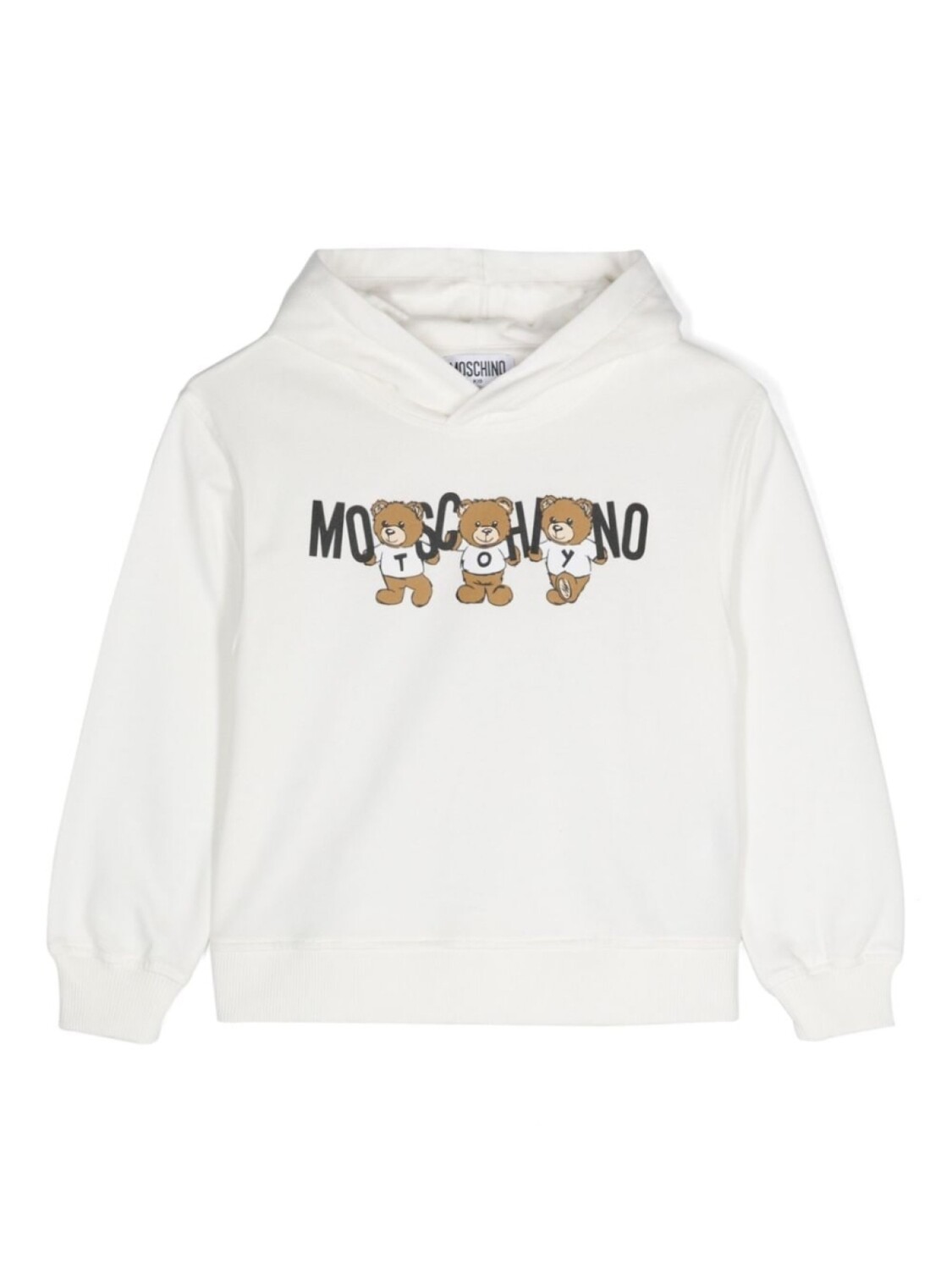 

Moschino Kids худи с принтом Teddy Bear, нейтральный цвет