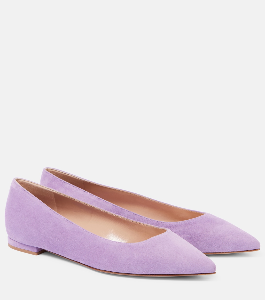 Замшевые балетки Gianvito Gianvito Rossi, Melrose