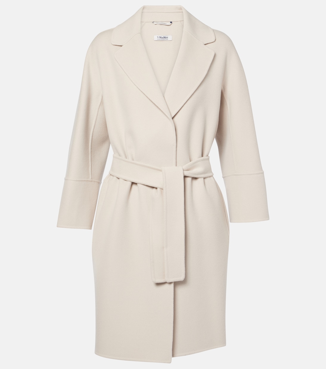 

Пальто-халат из шерсти Арона S Max Mara, Dark Natural
