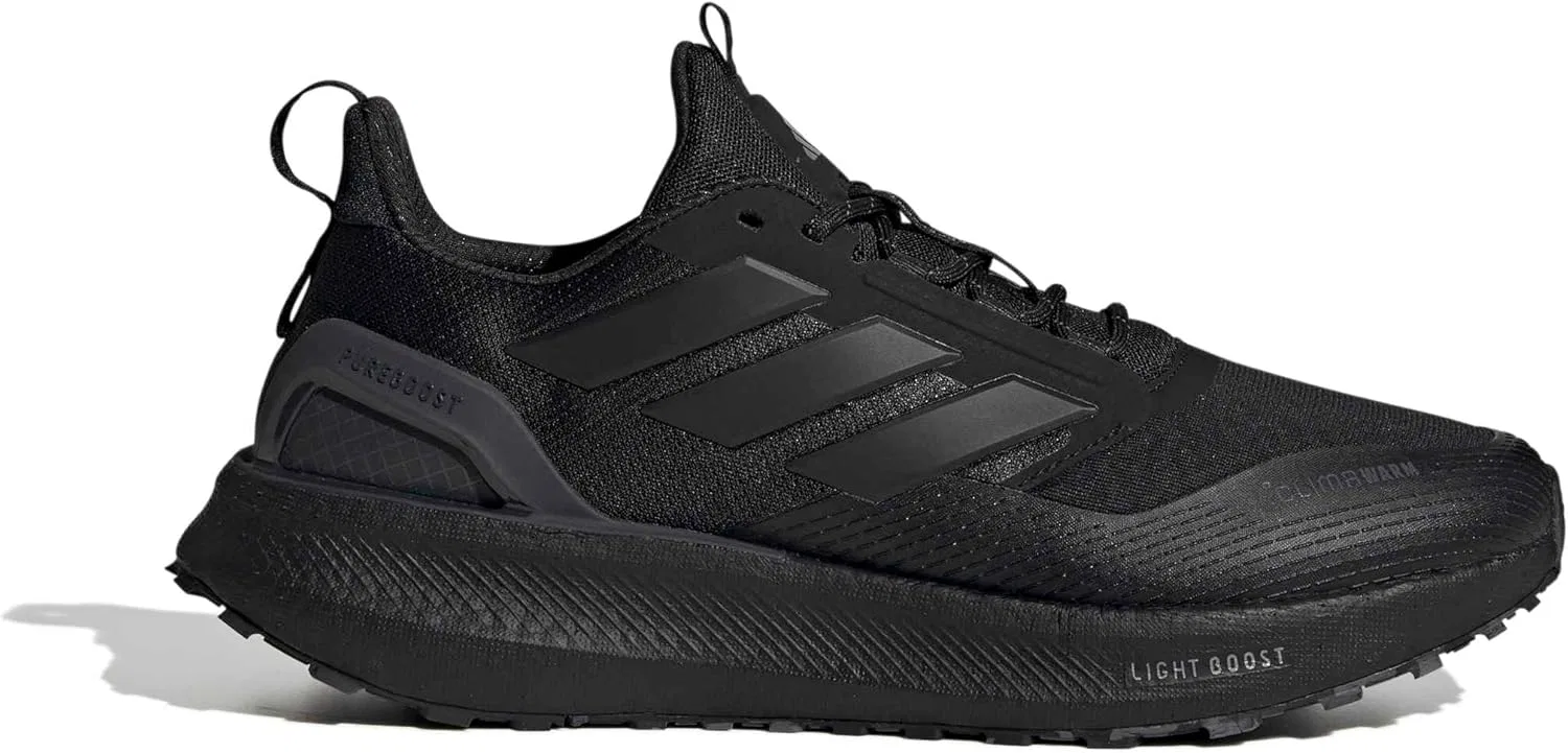 Мужские кроссовки Adidas Pureboost 5 Climawarm, черный — фото 2