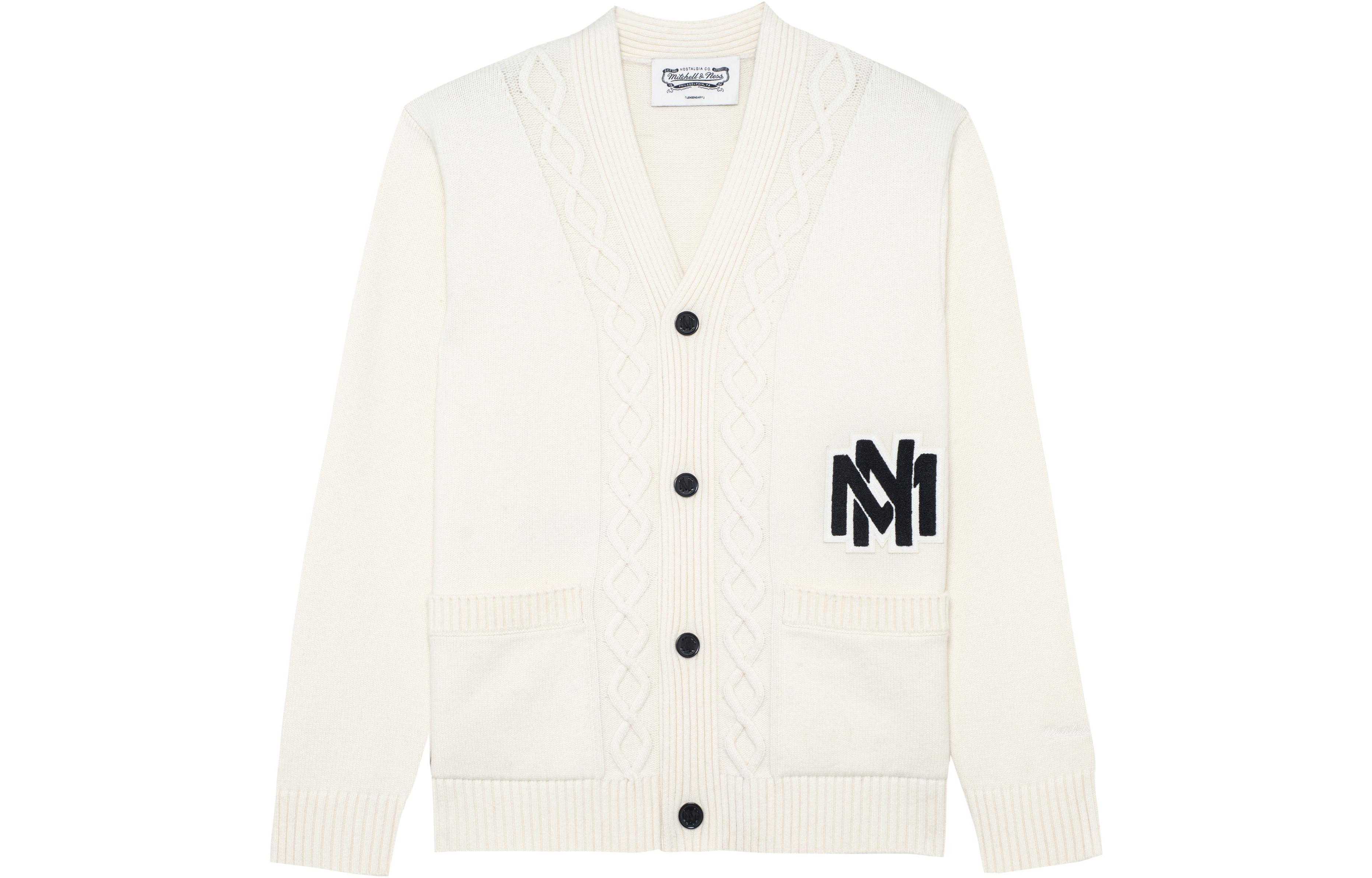 

Mitchell Ness Джемпер унисекс белый