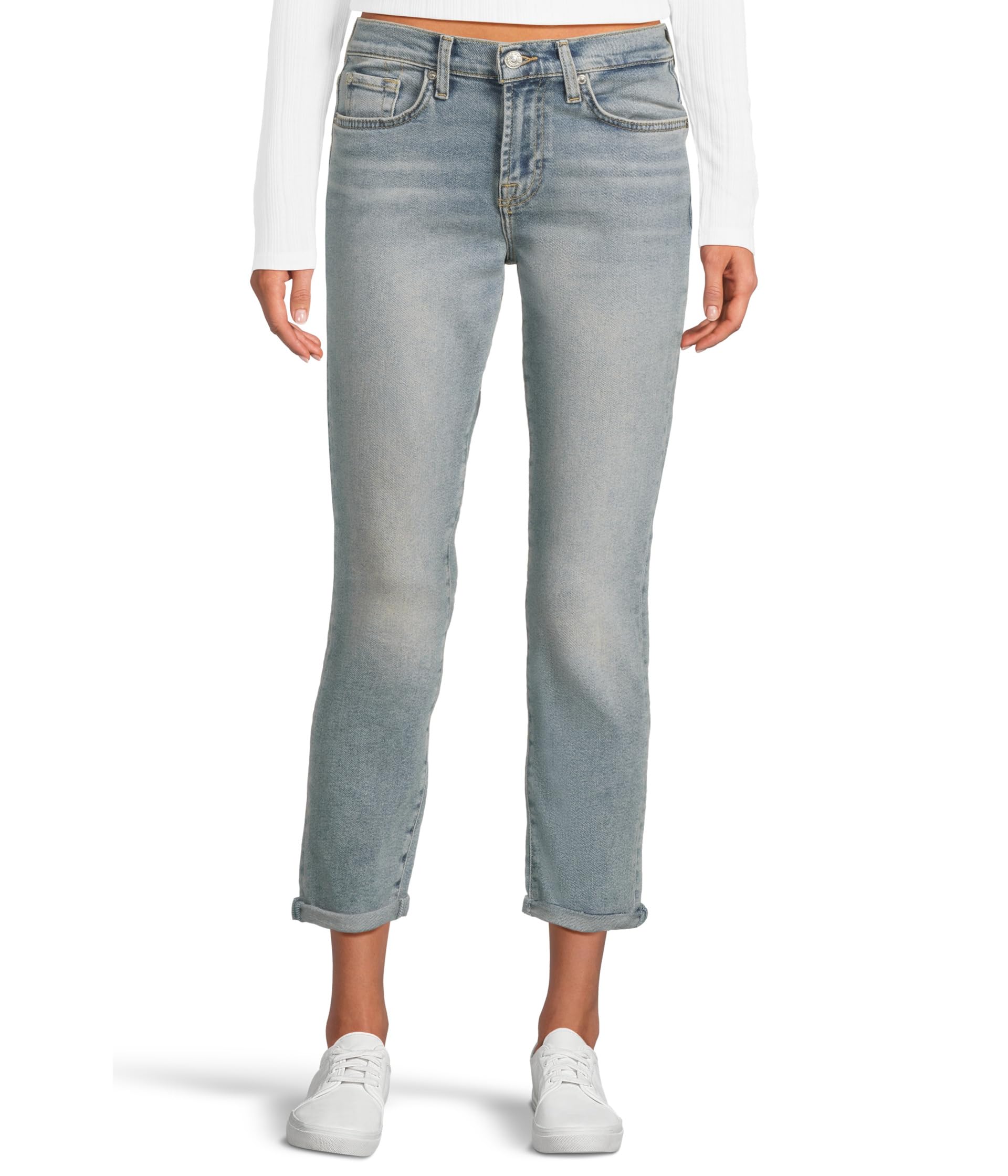 

Джинсы 7 For All Mankind Josefina in Amuse Me, цвет Amuse Me