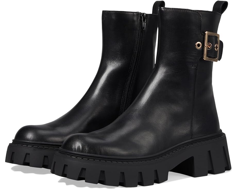 

Ботинки Steve Madden Sameera, черная кожа
