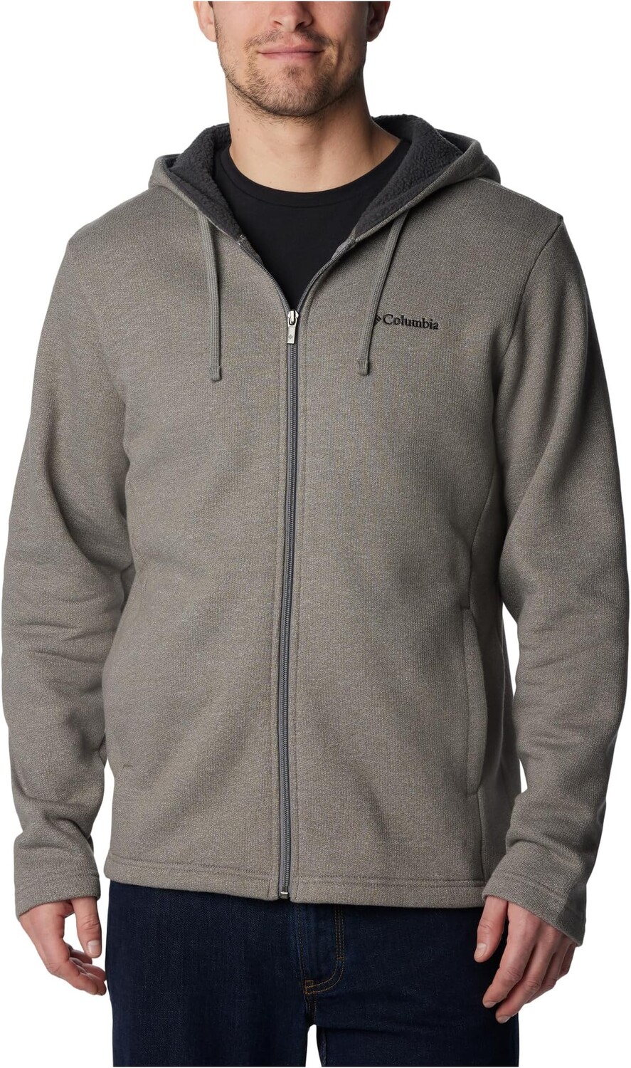 

Худи Columbia Great Hart Mountain Full Zip Hoodie, цвет Boulder Heather
