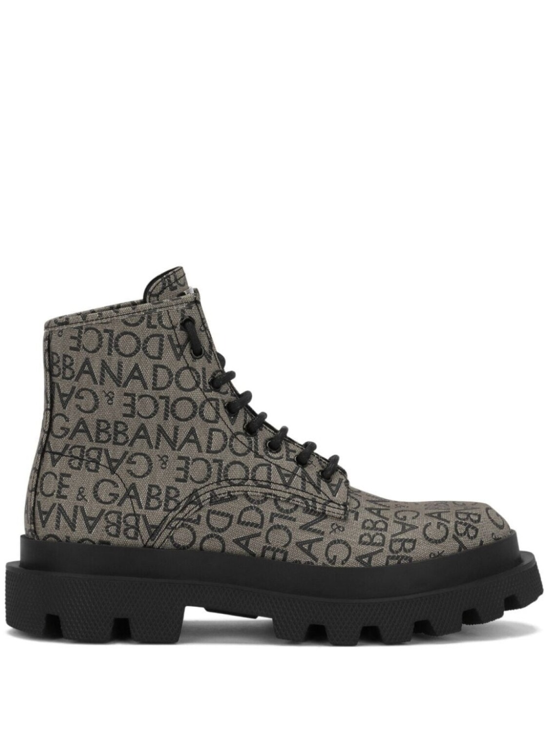 

Dolce & Gabbana ботинки с логотипом, серый