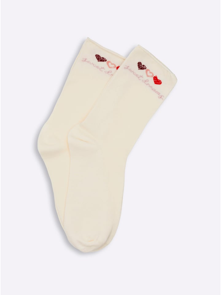 

WITT WEIDEN Женские носки цвета экрю-вишня