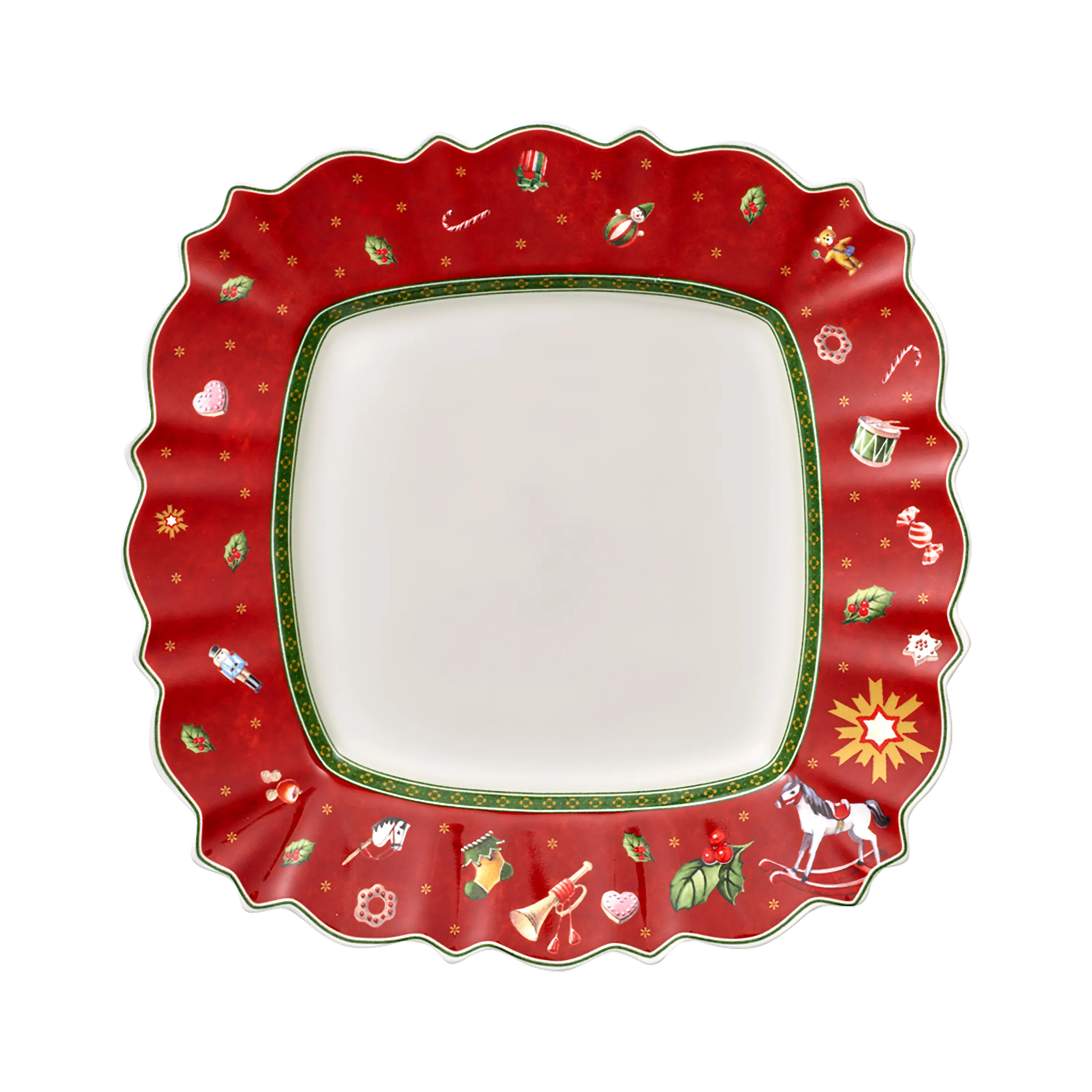 

Тарелка Toy's Delight Villeroy & Boch, красно-белый