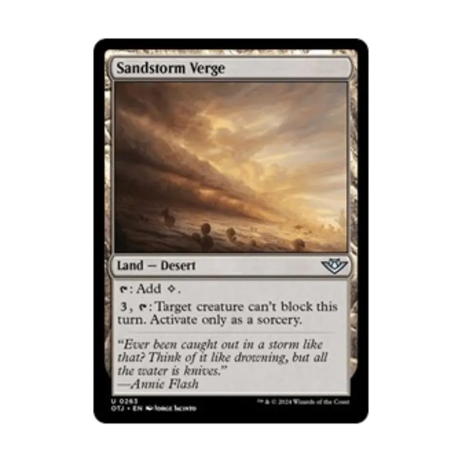 

CCG Предел Песчаной Бури (U), MTG - Outlaws of Thunder Junction