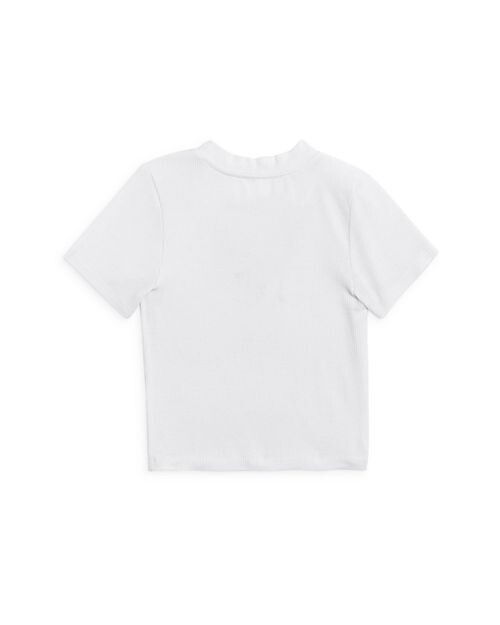 Футболка Livi в рубчик для девочек - Big Kid KatieJnyc, цвет White — фото 2