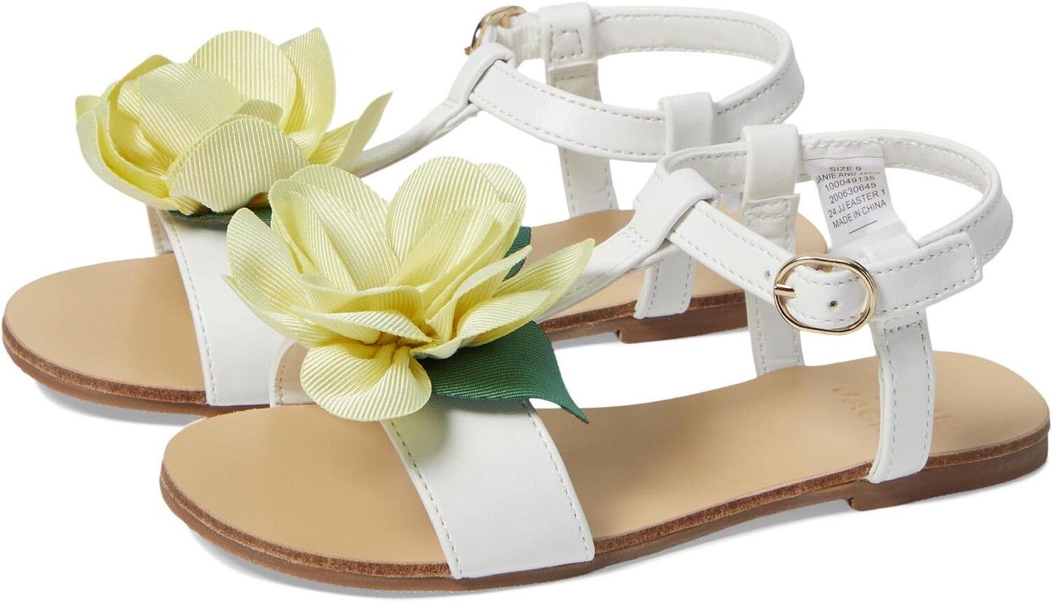 

Сандалии Janie and Jack Flower Sandal, цвет Multicolor