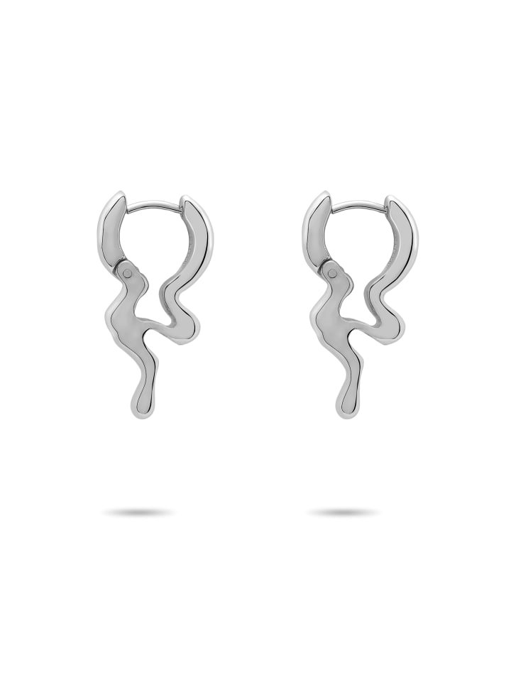 

LIEBESKIND BERLIN Серьги The Melting Organic из серебра